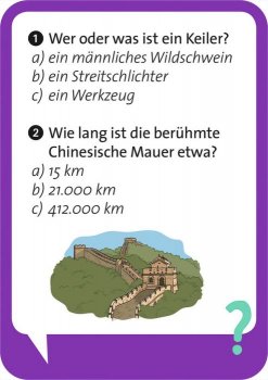 Moses Pocket Quiz junior Allgemeinwissen