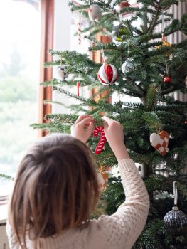 Fabelab Weihnachtsanhänger Baumschmuck Zuckerstangen Set