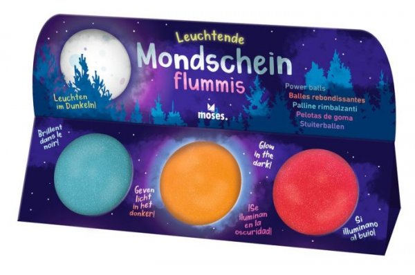 Moses Leuchtende Mondschein Flummis