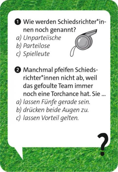 Moses Pocket Quiz junior Fußball